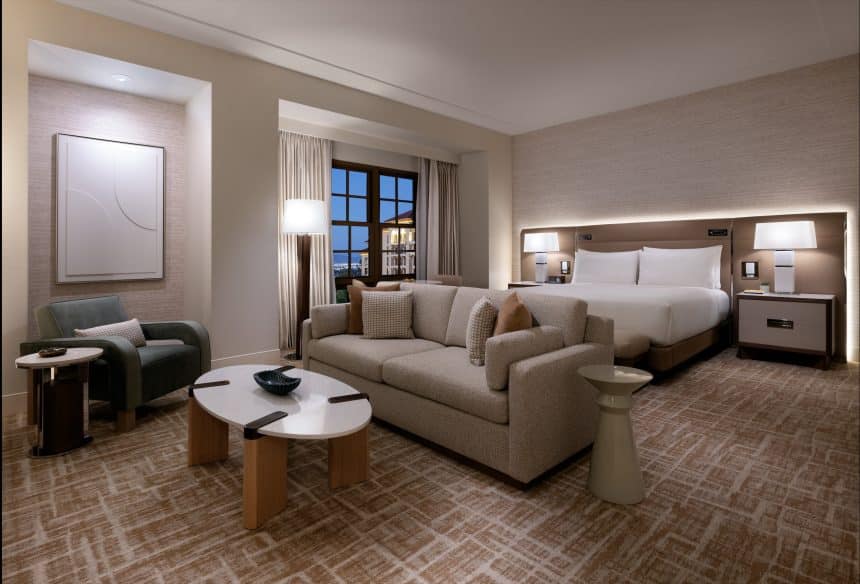 The redesigned suits will be open up in January 2026.